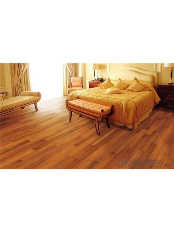Burma teak wooden floor